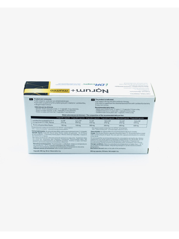  Narum + Mumio 200 mg | 30 capsules