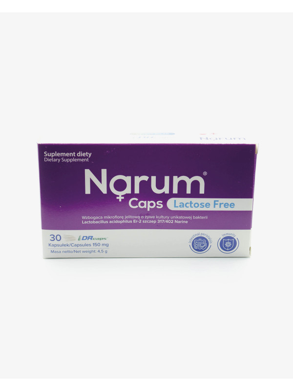 Narum Caps Lactose Free 150mg  | 30 capsules