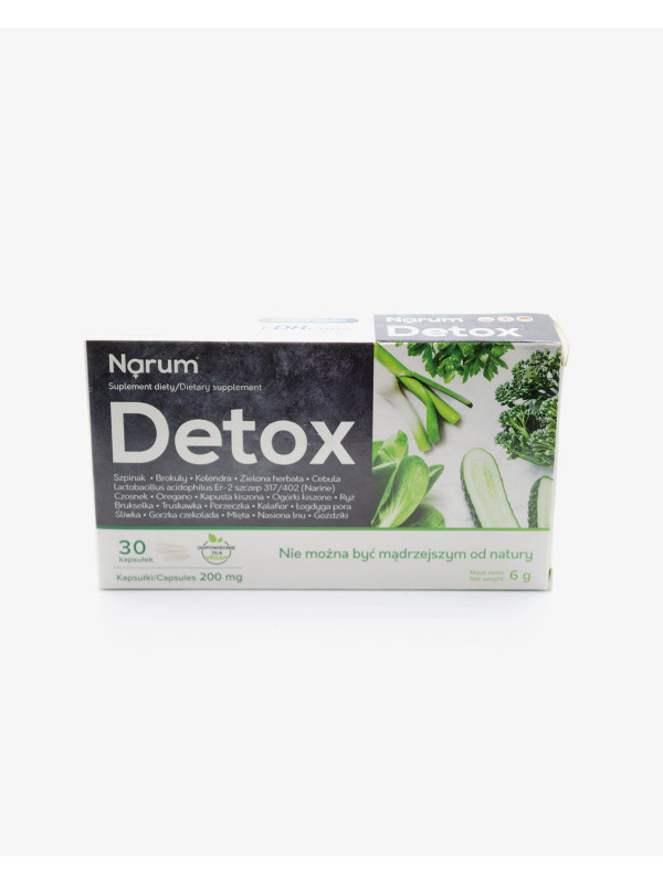 Narum Detox 200 mg | 30 capsules